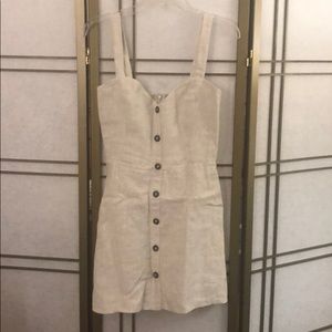 Linen mini dress - Reformation - Size 6